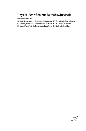 Modelle und Verfahren zur innerbetrieblichen Standortplanung