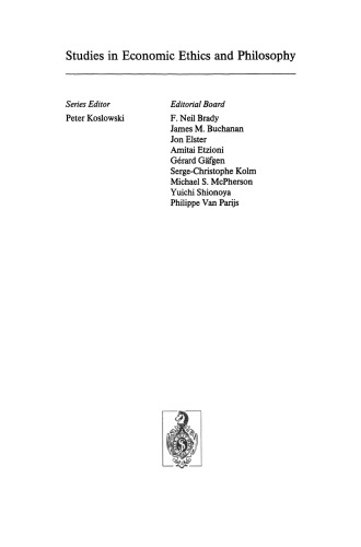The Theory of Ethical Economy in the Historical School: Wilhelm Roscher, Lorenz von Stein, Gustav Schmoller, Wilhelm Dilthey and Contemporary Theory