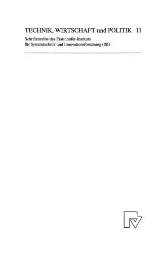 Europäische Technologiepolitik in Deutschland: Bedeutung für die deutsche Forschungslandschaft