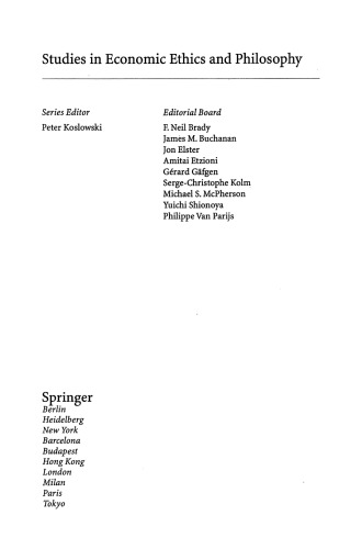 The Ethical Dimension of Financial Institutions and Markets