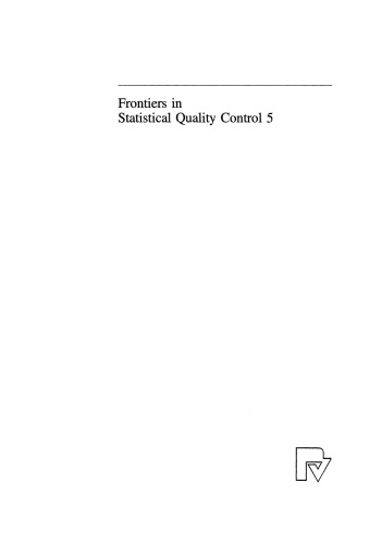 Frontiers in Statistical Quality Control 5