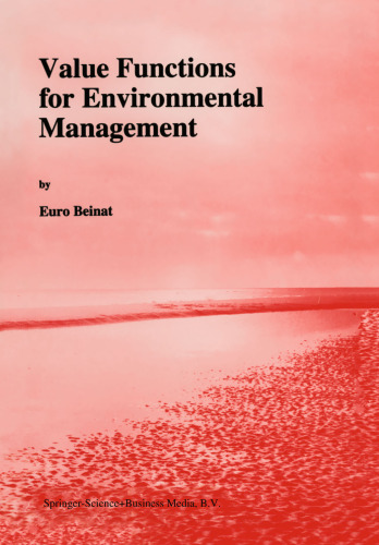 Value Functions for Environmental Management