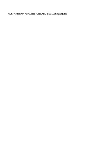 Multicriteria Analysis for Land-Use Management