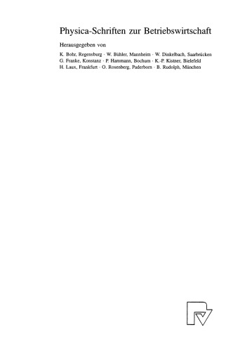 Lineare Erfolgsbeteiligung: Grundprobleme der Agency-Theorie im Licht des LEN-Modells