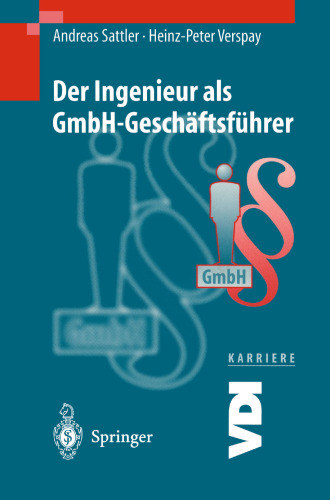 Der Ingenieur als GmbH-Geschäftsführer