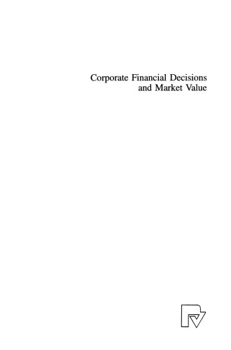 Corporate Financial Decisions and Market Value: Studies on Dividend Policy, Price Volatility, and Ownership Structure
