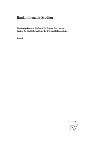 Telekommunikation im Bankgeschäft: Ein ganzheitliches Gestaltungskonzept für innovative Telekommunikationssysteme im elektronischen Bankgeschäft