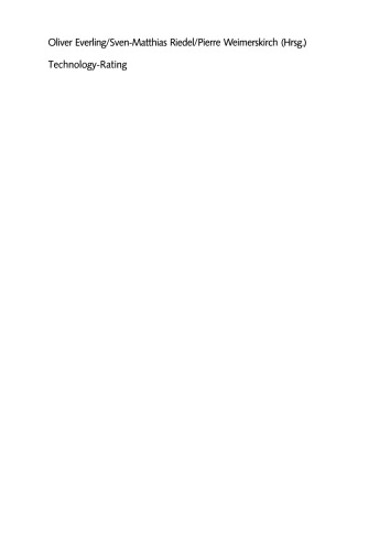Technology-Rating: Neue Entscheidungshilfen für Hightech-Investoren