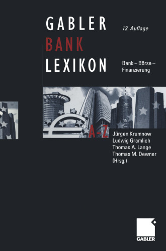 Gabler Bank Lexikon
