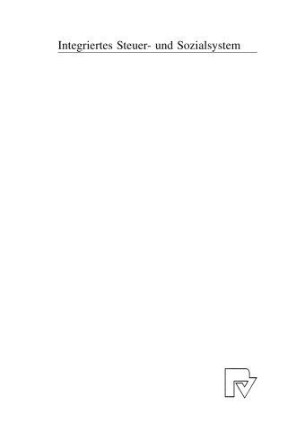 Integriertes Steuer- und Sozialsystem
