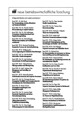 Kostenorientiertes Logistikmanagement in Metalogistiksystemen