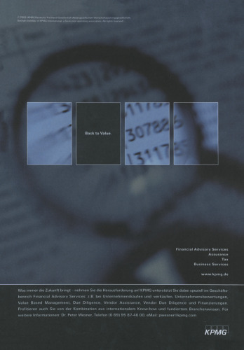 Ganzheitliches Corporate Finance Management: Konzept — Anwendungsfelder — Praxisbeispiele