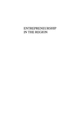Entrepreneurship in the Region