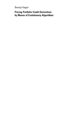 Pricing Portfolio Credit Derivatives by Means of Evolutionary Algorithms