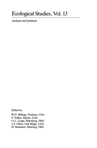 Epidemics of Plant Diseases: Mathematical Analysis and Modeling