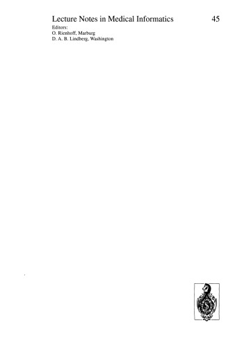 Medical Informatics Europe 1991: Proceedings, Vienna, Austria, August 19–22, 1991