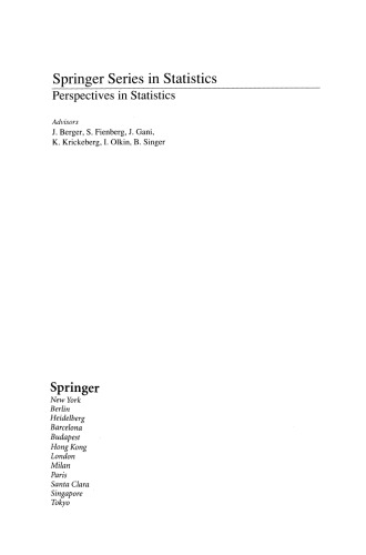 Breakthroughs in Statistics: Methodology and Distribution