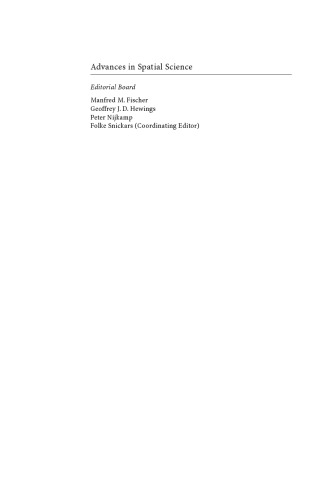 Spatial Econometrics: Statistical Foundations and Applications to Regional Convergence