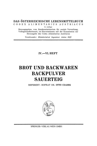 Brot und Backwaren Backpulver Sauerteig