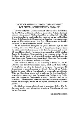 Die physikalische Komponente der pflanzlichen Transpiration