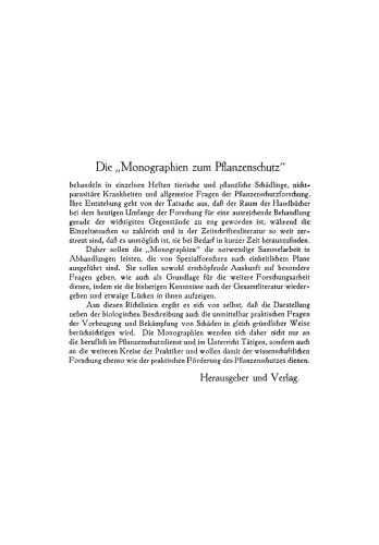 Der Wurzeltöter der Kartoffel: Rhizoctonia solani K.