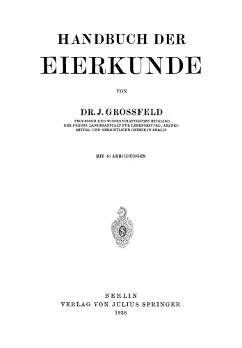 Handbuch der Eierkunde