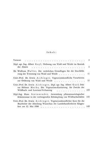 Angewandte Pflanzensoziologie