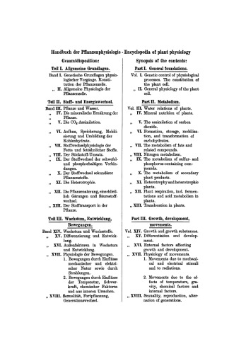 Stoffwechselphysiologie der Fette und Fettahnlicher Stoffe / The Metabolism of Fats and Related Compounds