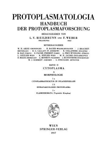 Cytoplasmastruktur in Pflanzenzellen — Intravakuolares Protoplasma — Plasmodesmata (Vegetable Kingdom)