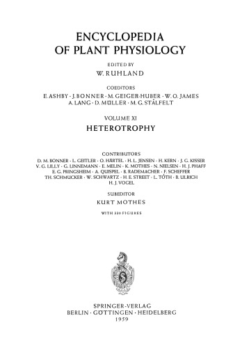 Heterotrophie / Heterotrophy