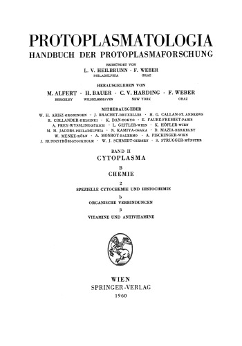 Vitamine und Antivitamine