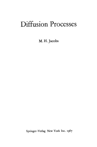 Diffusion Processes