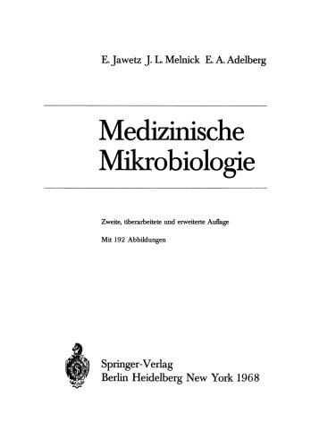 Medizinische Mikrobiologie