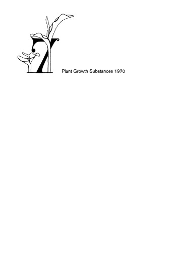 Plant Growth Substances 1970: Proceedings of the 7th International Conference on Plant Growth Substances Held in Canberra, Australia, December 7–11, 1970