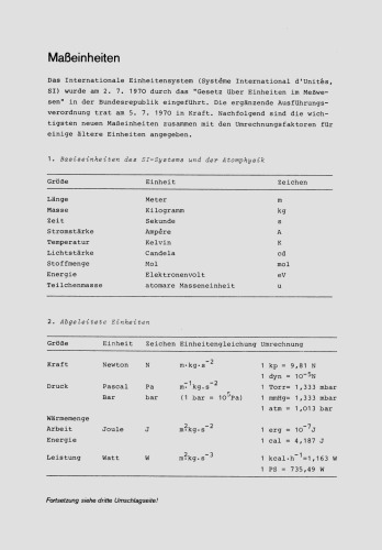 Chemie: für Mediziner zum Gegenstandskatalog für die Fächer der Ärztlichen Vorprüfung