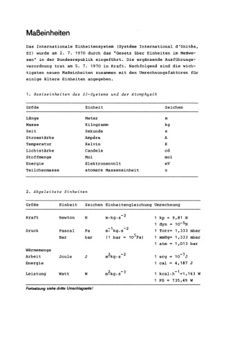 Chemie für Mediziner: Begleittext zum Gegenstandskatalog für die Fächer der ärztlichen Vorprüfung