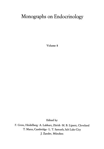 Tracer Methods in Hormone Research