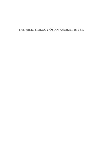 The Nile, Biology of an Ancient River