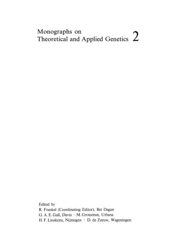 Pollination Mechanisms, Reproduction and Plant Breeding