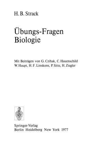 Ubungs-Fragen Biologie