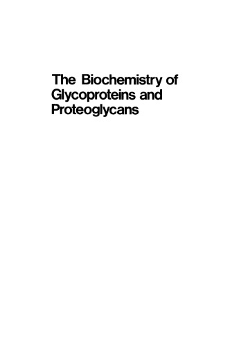 The Biochemistry of Glycoproteins and Proteoglycans