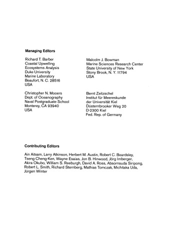 Mathematical Modelling of Estuarine Physics: Proceedings of an International Symposium Held at the German Hydrographic Institute Hamburg, August 24–26, 1978