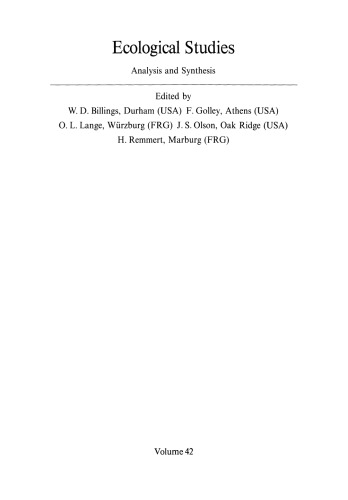 Ecology of Tropical Savannas