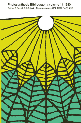 Photosynthesis Bibliography: References no. 40374–44289 / AAS-ZVE