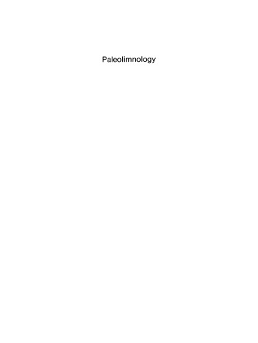 Paleolimnology: Proceedings of the Third International Symposium on Paleolimnology, held at Joensuu, Finland