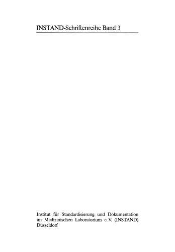 Zielwert, Sollwert Zielbereiche in der Laboratoriumsmedizin