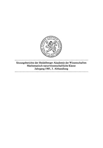 AIDS — Ein Virusinfekt des Immunsystems: Vorgetragen in der Sitzung vom 8. Juni 1985