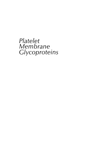 Platelet Membrane Glycoproteins