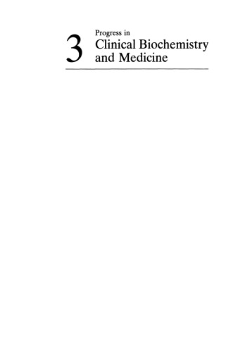 Metabolic Control in Diabetes Mellitus Beta Adrenoceptor Blocking Drugs NMR Analysis of Cancer Cells Immunoassay in the Clinical Laboratory Cyclosporine
