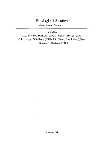 Ecology of Biological Invasions of North America and Hawaii